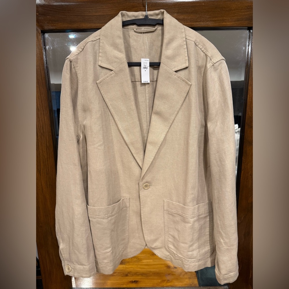 NWT GAP Linen Blend Blazer